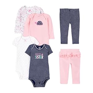 Baby Girls Bodysuits Set
