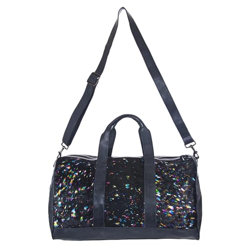 American Darling Duffel Hair On Genuine Leather Western Women Bag | Handbag Duffle Weekend Travel Bags for