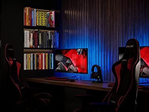 Image of Good Earth Lighting 7ft LED 16-Color Flexible TV Tape Light - USB Plug-in, Remote Control - 30,000 Hour Rated Lamp Life - Black Finish