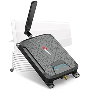 HiBoost Cell Phone Signal Booster for Home – Coverage up to 1500 sq ft | Cell Signal Boosts 5G/4G LTE – Verizon, AT&T, T…