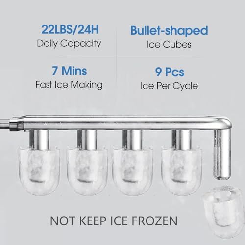 Image of 3-in-1 Hot /Cold /Room Water Cooler with Ice Maker, Bottom Load, 5 Gal, Built-in Bullet Ice Maker, Innovative Slim & Sleek Design for Home or Office Black