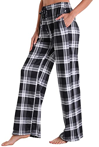 Image of X-Image Women Comfy Casual Pajama Pants with Pockets & Drawstring
