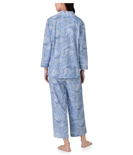 Lauren Ralph Lauren Women's Essentials Bingham Knits Capri Pj Set2