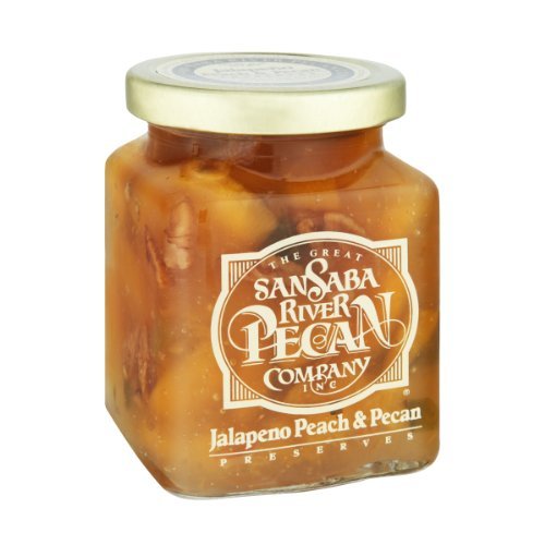 The Great San Saba River Pecan Company Jalapeno Peach & Pecan Preserves by The Great San Saba River Pecan Company