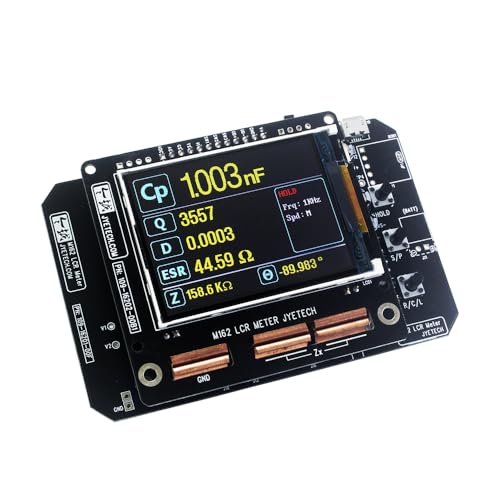 1セット M162 LCRメーター DIYキット ポータブル静電容量テスター 多機能インダクタ コンデンサ 抵抗検出器 ハウジングシェル付き(Type D)