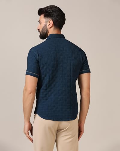 Image of TOPLOT Men's Regular Fit Casual Shirt