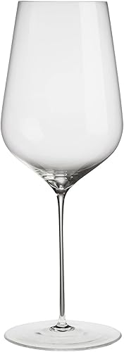 Miniatura 1 de NUDE GLASS Vaso de vino tinto Stem Zero Trio hecho a mano, 17.25 fl oz / 2.5/9.25 pulgadas