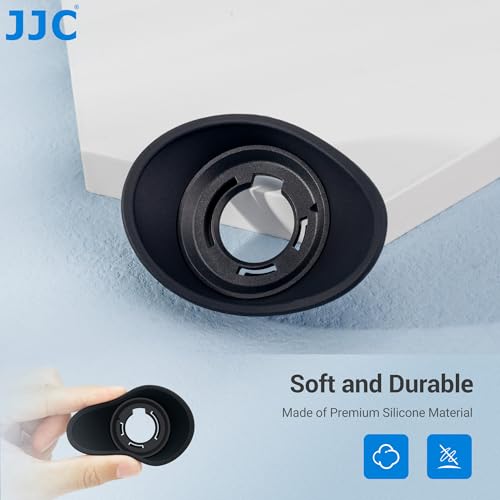 JJC Soft Silicone Eyecup Eyepiece for Nikon Z 9, Z 8, Z9 Z8 Mirrorless Camera Replaces Nikon DK-33 - Image 3
