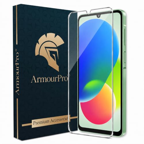 Image of ArmourPro 3D Borderless Tempered Glass for Samsung Galaxy M07, Samsung M06, Samsung M17e and F70e, HD Clear Curved Edge to Edge Screen Protector, 9H Hardness, Oleophobic Coating, Case Friendly | Pack of 1