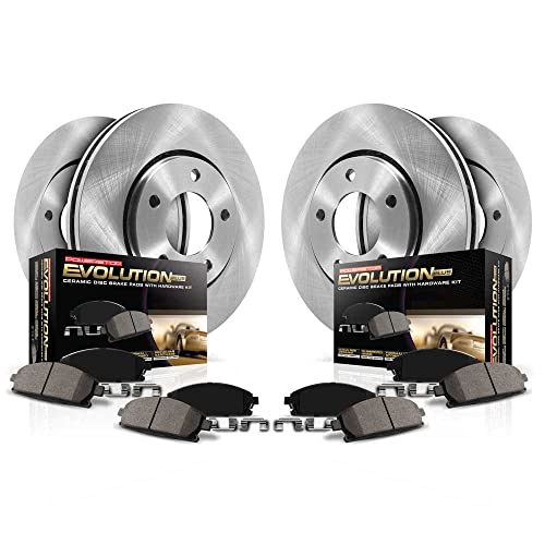 PowerStop Front and Rear Brake Kit for Nissan Sentra