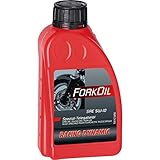 gabelöl 10w oder 5w 500 ml Dose mit Sichtstreifen und Einfüllschlauch