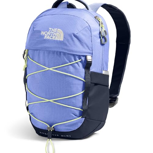 Image of The North Face Borealis Mini Backpack, Periwinkle Glow /Summit Navy /Lemon Mist, One Size