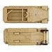 BMC CTS WW2 German Hanomag Halftrack - 5pc Tan Plastic Army Men Armored Vehicle