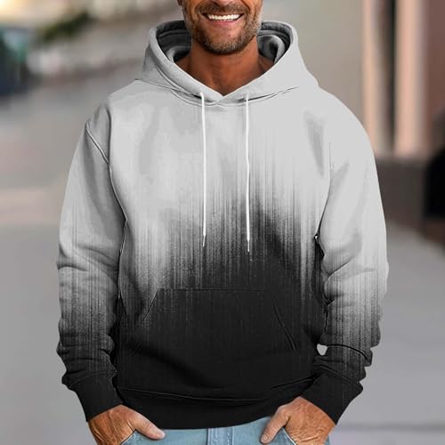 Mens Fashion Fleece Sweatshirts Tie Dye Long Sleeve Casual Hoodie Comfy Loose Fit Hooded Pullover with Pocket2