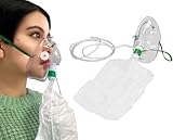 Endure Elongated Non-Rebreathing Oxygen Mask, Rebreather Oxygen Mask (Adult) (5)