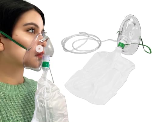 Endure Elongated Non-Rebreathing Oxygen Mask, Rebreather Oxygen Mask (Adult) (5)