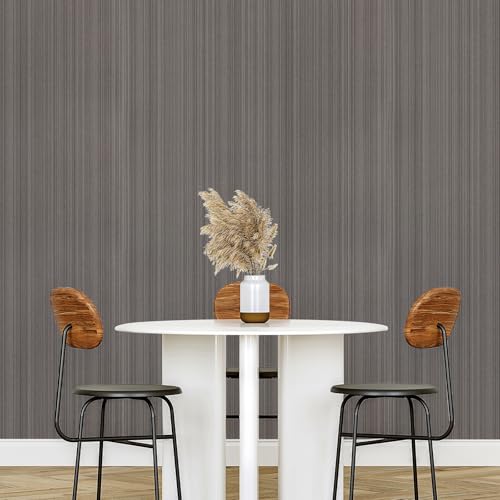 Papier peint autocollant texture vintage marron effet toile de gazon