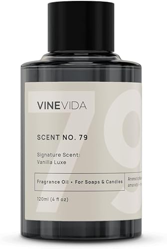 Miniatura 292 de VINEVIDA [4 onzas] Aceite de fragancia de madera de teca de caoba para fabricación de velas y fabricación de jabón, aromas de velas prémium para