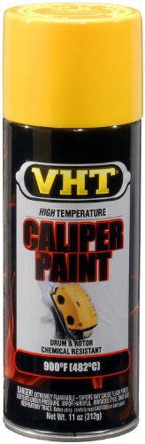 VHT (SP738-6 PK) Bright Yellow High Temperature Brake Caliper Paint - 11 oz. Aerosol, (Case of 6)