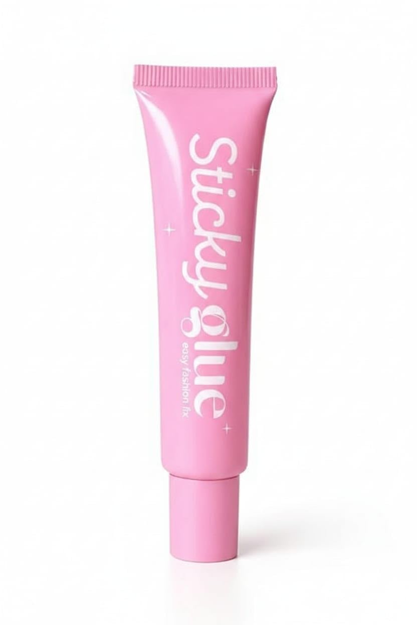 Body Glue | Strong, Sweat-Proof & Skin-Safe Fashion Adhesive | Residue-Free, Transparent Hold for Skin and Clothes | Water-Soluble Alternative to Fashion Tape