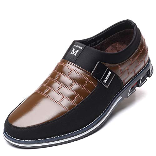 Image of COSIDRAM Mens Casual Shoes Dress Sneakers Loafers Comfort Walking Shoes | Lightweight slip-on for hassle-free wear. Cloud-like comfort, sock-friendly fit for daily & semi-formal occasions.