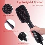 Brosse sèche-cheveux Brosse sécheuse à cheveux Démêlant, Lissage, Lissant en une seule étape, Grande Paddle humide à sécher Réduire Frizz Ajouter brillant pour la qualité Salon brosse lisseur