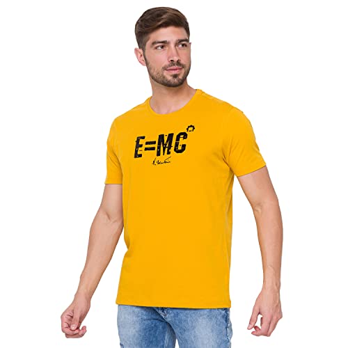 Image of Spykar Men's Printed Slim Fit T-Shirt