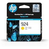 HP 924 4K0U5NE, Cartuccia Originale da 400 Pagine, Compatibile con le Stampanti OfficeJet Pro Serie 8120 e 8130, Giallo