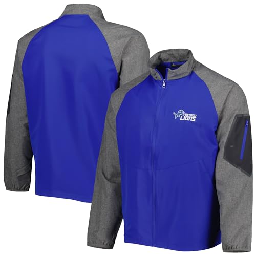 Image of Dunbrooke Men's NFL Hurricane Raglan Full-Zip Windbreaker Jacket