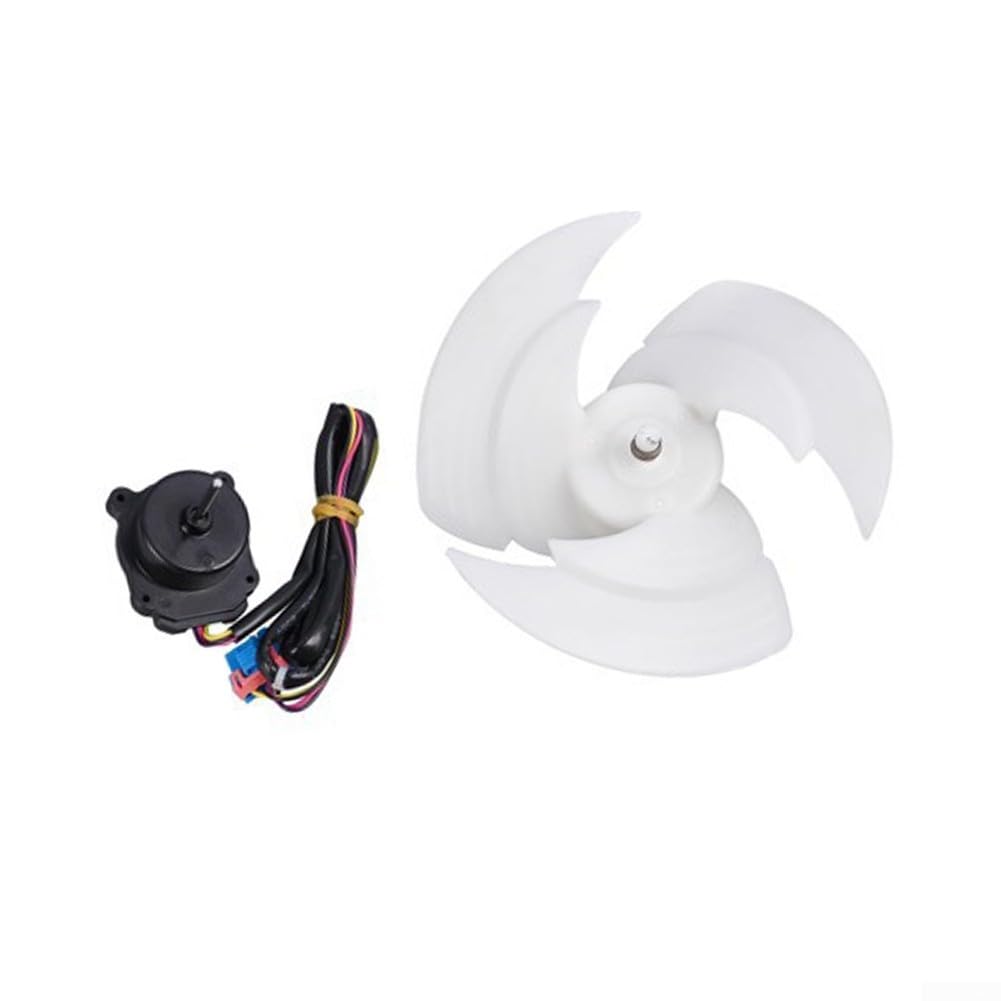 Kühlschrank-Kondensator-Lüftermotor mit kompatibel mit LG LMXS LNXC LNXS LFXS LFXC Serie | ersetzt EAU65058502 EAU65058501 EAU64843805 RFD3410A102A | 12 V