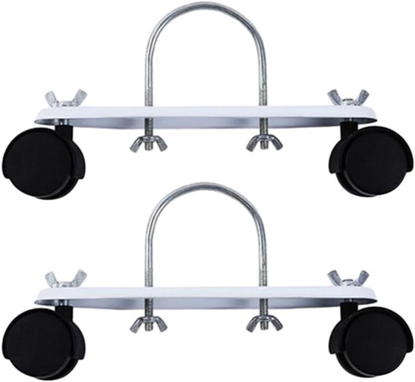 IEUDNS Oil Heater Wheels: Mobile Brackets for Greenhouse & Shed Heaters - Easy Mobility for Winter Gardening