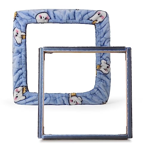 ICZW Gripper Strip Frame Punch Needle Frame Rug Hooking with Frame Cover 15.7