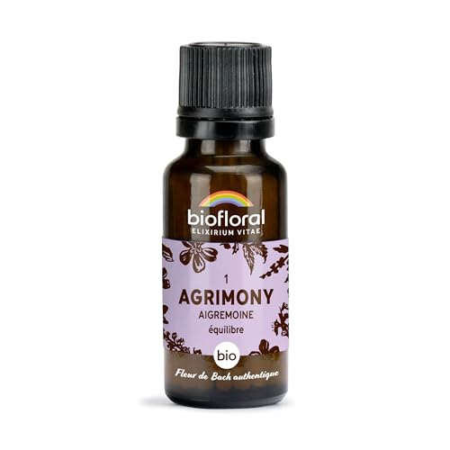 Biofloral 01 Agrimony, Agrimony Biologische Granules 19,5 g Bach Bloem Korrels