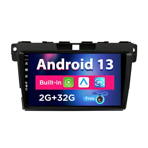 SXAUTO Android 13 IPS 9 Zoll Autoradio für Mazda CX-7 (2008-2015) - Eingebaut