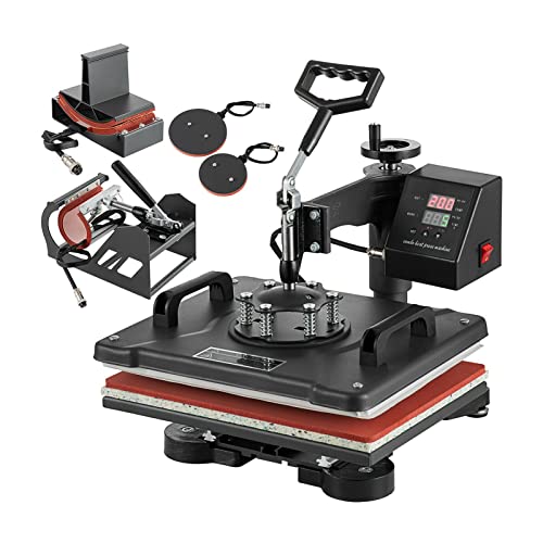 Heat Press Machine 5 in 1 Sublimadora 12x15 Heaess miniatura 3