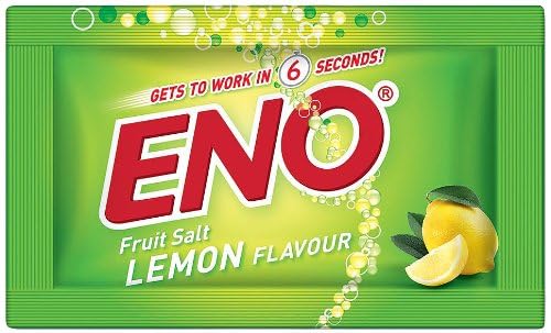 Image of Eno Fruit Salt Sachets - Lemon Flavour, 6 Pieces Carton