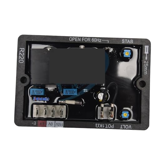 R220 AVR pour éliminer les variations de tension du générateur