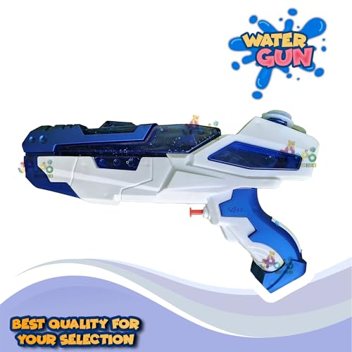 Image of Holi Godslayer Water Gun | with Free Balloons | Yellow | Assorted | Long Squirt Flow | PoPo Toys