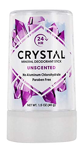 Pack of 6 x Crystal Body Deodorant Travel Stick - 1.5 oz