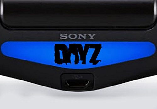 Play Station PS4 Lightbar Sticker Naklejka Inveriert Day Z (czarna)