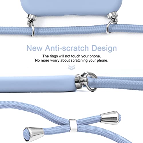 Kapuctw Compatible For Apple Iphone Se 2020/7/8 Case With Strap Crossbody Lanyard Case, Soft Tpu With Adjustable Nylon Lanyard Neck Holder, Phone Lanyards Cover For Iphone Se 2020 4.7",Flower 3 #TOP2