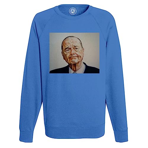 Sweatshirt homme Jacques Chirac cadeau idéal pour fan de culture France
