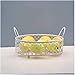MJMJ Assiette de Fruits Panier Fruit Bols De Fruits De Fruits Forgé Panier De Fruits Panier Panier Rangement Rangement Binaural Panier Panier Panier Panier Pain Corbeille de Fruits(Color:Blanche)