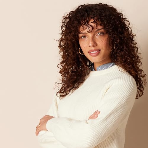 Image of Amazon Essentials Women's Ribbed Long Sleeve Crewneck Sweater