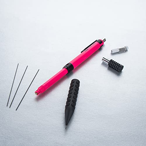 Image of Pentel Smash Drafting Mechanical Pencil (0.5mm) - Special Edition Pink and Black w /Tube