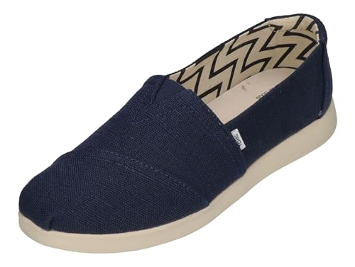 Image of TOMS Women's Alpargata Plus Slip On Espadrille, Textile Upper, Relaxed Fit, CloudBound Insole, Stretchy Easy On and Off