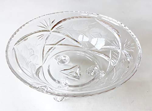 Preisvergleich Produktbild R&B Obstschale, Glasschale, geschliffene Schale