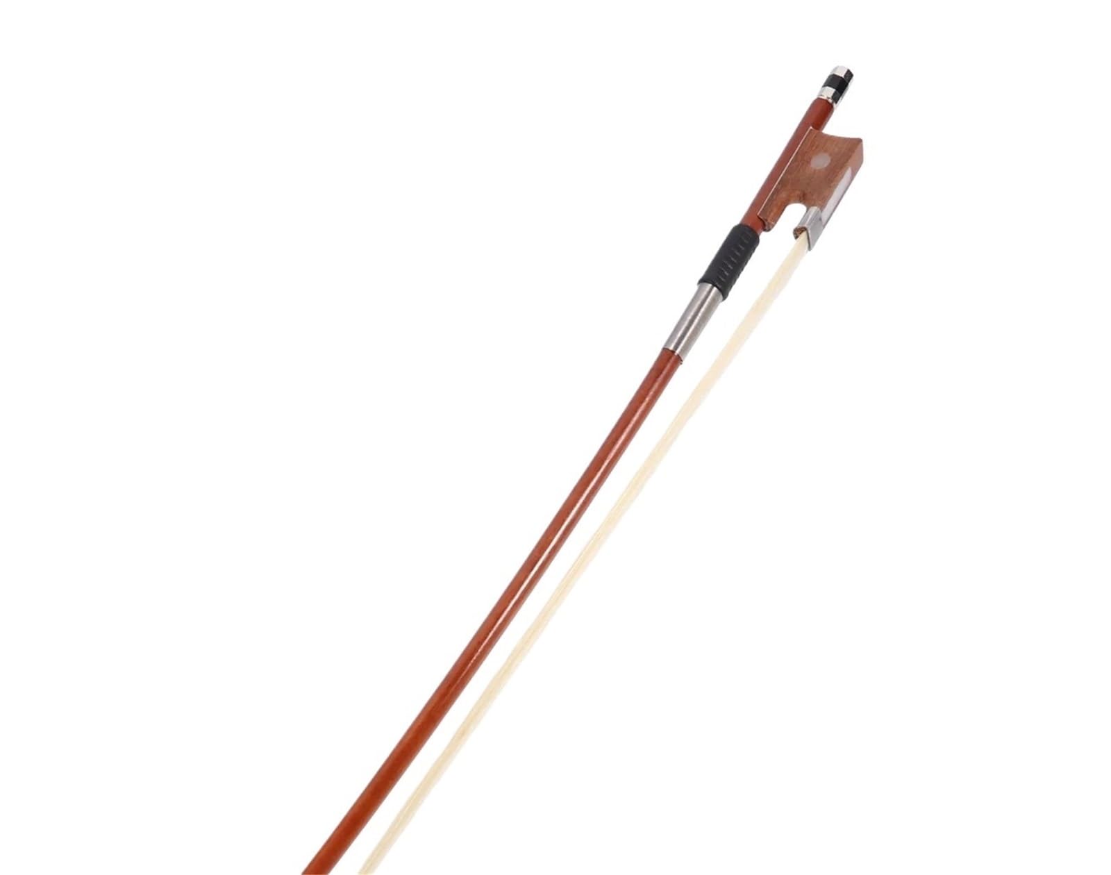 Geigenbogen zum Spielen Geigenbogen 1/10 Ersatz-Geigenbogen aus rotem Sandelholz Zubehör für Schüler-Geigenbogen