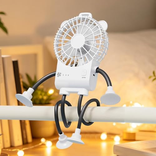 Ventilateur portable de voyage à 3 vitesses pour maison et bureau