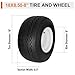 2 Pack 18x8.50-8 Golf Cart Tires with Wheel Assembly, 4-Lug 4